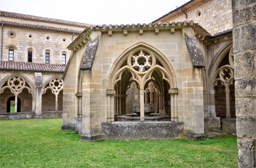 Lavatorio vista externa en el claustro de Irantzu